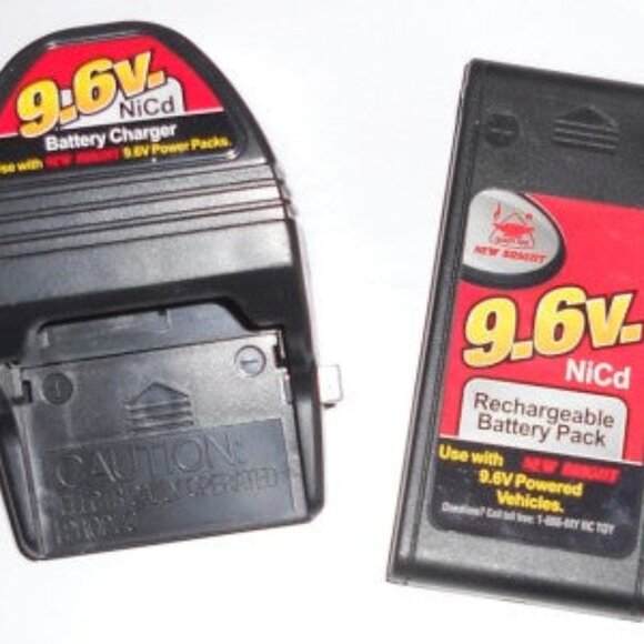 Combo 9.6 Volts / 1200 Nimh Battery with Charger for Nikko RC Truck - Picture 1 of 5